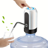 NNETM USB Rechargeable Electric Water Bottle Pump