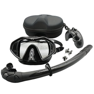 NNETM Adult Anti-Fog Snorkel Set with Dry Tube