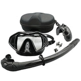 NNETM Adult Anti-Fog Snorkel Set with Dry Tube