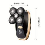 NNETM Five-Blade Cordless Electric Razor Set for Men