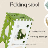 NNETM Portable Folding Stool Dark Green