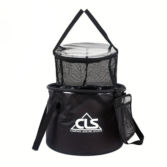 NNETM Telescopic Bucket Set with Drain Basket (4pcs)