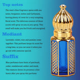 NNETM Men's Cologne with Lavender Mint & Woody Notes
