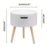 NNETM Stylish - Practical Open-Top Storage Side Table