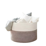 NNEOBA Extra Large Woven Cotton Rope Storage Basket