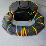 NNETM Tunnel Tent Playpen for Cats & Small Pets