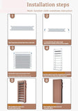 NNETM Maximize Space and Minimize Dust with our Oxford Fabric Shoe Rack