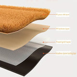NNETM Artificial Thatch Plastic Thatch Roll - Mexican Palm Style - 100x100cm
