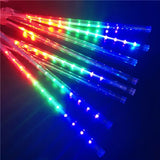 NNETM Starry Shower: Solar LED Christmas Meteor Lights