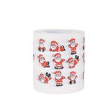 1pc Christmas Santa Claus Printed Toilet Paper