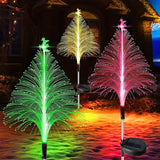 NNETM Radiant Solar Spectrum: 7 Color Changing Christmas Tree Lights