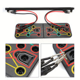 NNETM Push-Up Board Set with Resistance Bands