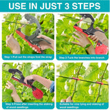 NNETM Garden Tying Tool Manual Branch Fastening Machine