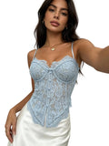 Women's Lace Bustier Cami Top