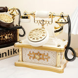 NNETM Vintage Telephone Music Box with 8 Melodies