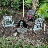 NNETM Female Zombie Crawler - Ghost Prop
