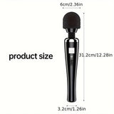 NNETM High-Frequency Portable Handheld Deep Muscle Massager(Black)