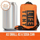 NNETM Emergency Survival Shelter Tent for 2 Persons