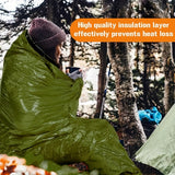 NNETM Outdoor Camping Sleeping Bag Set with Compass