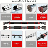 NNETM Adjustable Doorway Pull Up Bar - Home & Gym Fitness Essential
