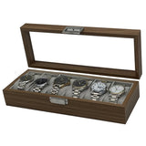 Large Wooden Jewelry & Watch Display Box – Premium Storage and Gift Packaging Case
