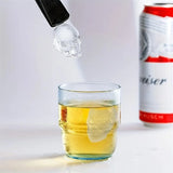 NNETM 3D Skull Ice Cube Tray Maker - 4Pcs