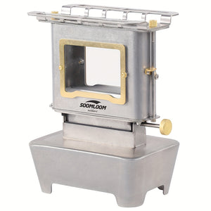 NNETM Camping Stove with Glass Window