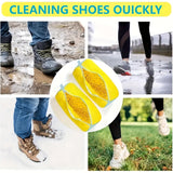 Shoe Washing Machine Bag with Soft Chenille Interior & Secure Zipper