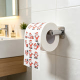 1pc Christmas Santa Claus Printed Toilet Paper