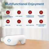NNETM 4D Portable Eye Massager with Heat & Music