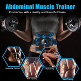 NNETM Abdominal Muscle Stimulator Trainer with 6 Modes and 19 Intensity Levels
