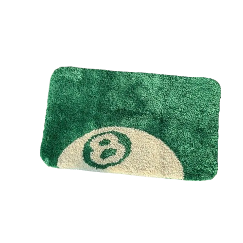 NNEOBA Green 8 Ball Non-slip Carpet Doormat