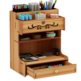 NNETM Stay clutter-free with the help of our adaptable Wooden Drawer Organizer