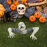 NNETM Swamp Zombie Figurine - Creepy Crawling Undead Resin Statue