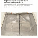 NNETM 8-Person Family Camping Tent with Canopy Setup