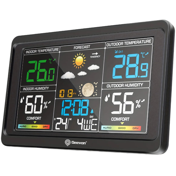 NNETM Wireless Weather Station with Color Display