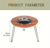 NNETM Portable Folding Stove Table - Your Ultimate Camping Companion