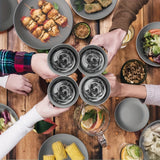NNETM Outdoor Dinnerware Set for Camping & Travel (16pcs)