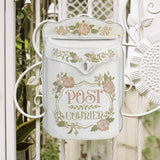 NNETM Vintage Metal Mailbox Outdoor