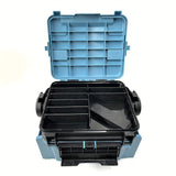 NNETM Fishing Gear Box Tackle Case Rod Holder