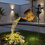 Solar Watering Can Fairy Light 36 LED Warm White