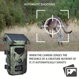 NNETM Solar Infrared Wildlife Security Camera (20MP)