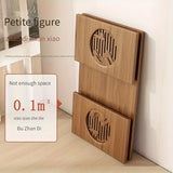 NNETM Folding Bamboo Coffee Table - Tatami-Style