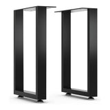 NNETM 2-Pack Metal Table Legs