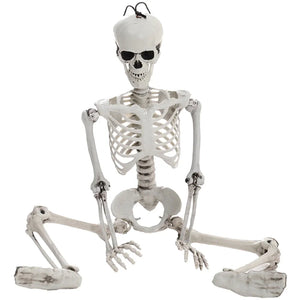 NNEOBA Movable Halloween Skeleton Human Bones Model