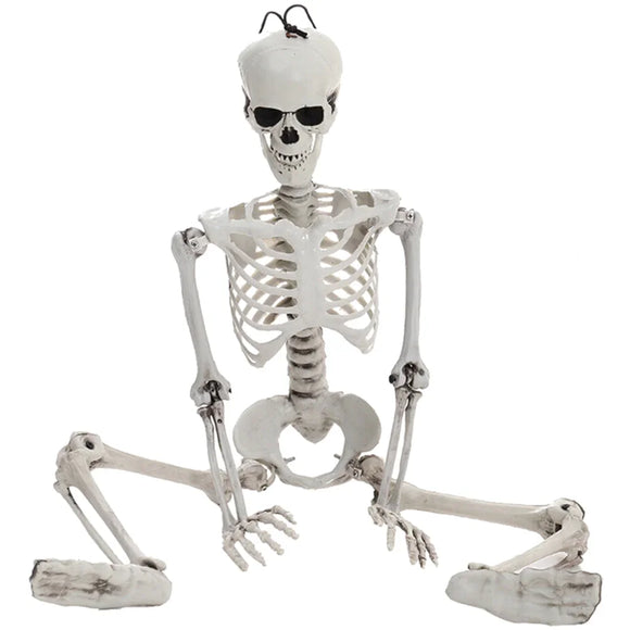 NNEOBA Movable Halloween Skeleton Human Bones Model