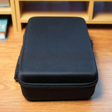 8-Slot Hard Shell Watch Storage Case – Portable Travel Organizer for Watches & Jewelry
