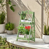 NNETM Multi-Tier Freestanding Plant Display Shelf