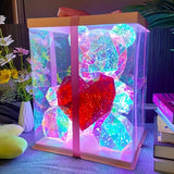 NNETM LED Bear Figurine USB & Battery Powered