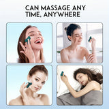 NNETM 10-Mode Rechargeable Face and Neck Massager(Green)
